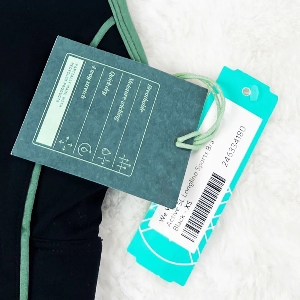 NWT StitchFix We Wander Active Longline Laser Cut Sports Bra